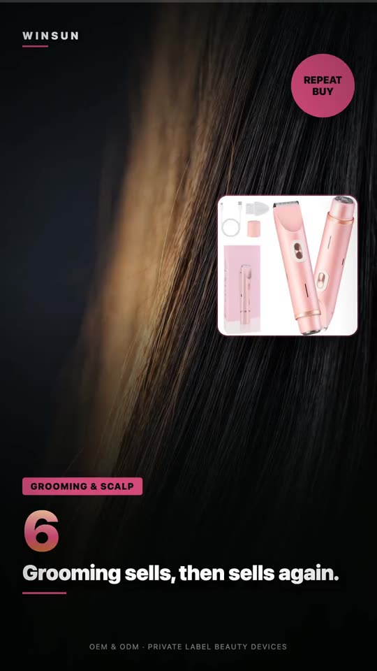 Grooming & Scalp Care — WinSUN Beauty Devices video