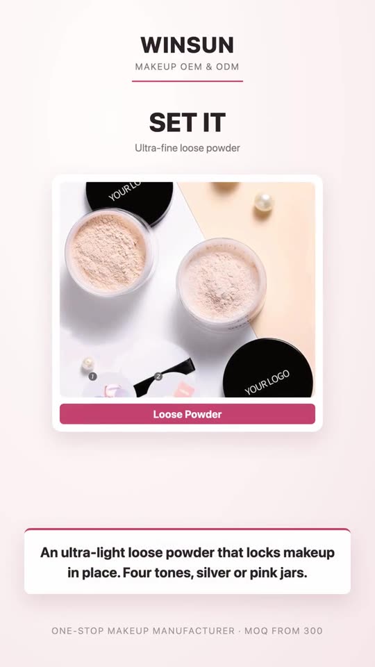 Loose Powder & Glow — WinSUN Colour Cosmetics video