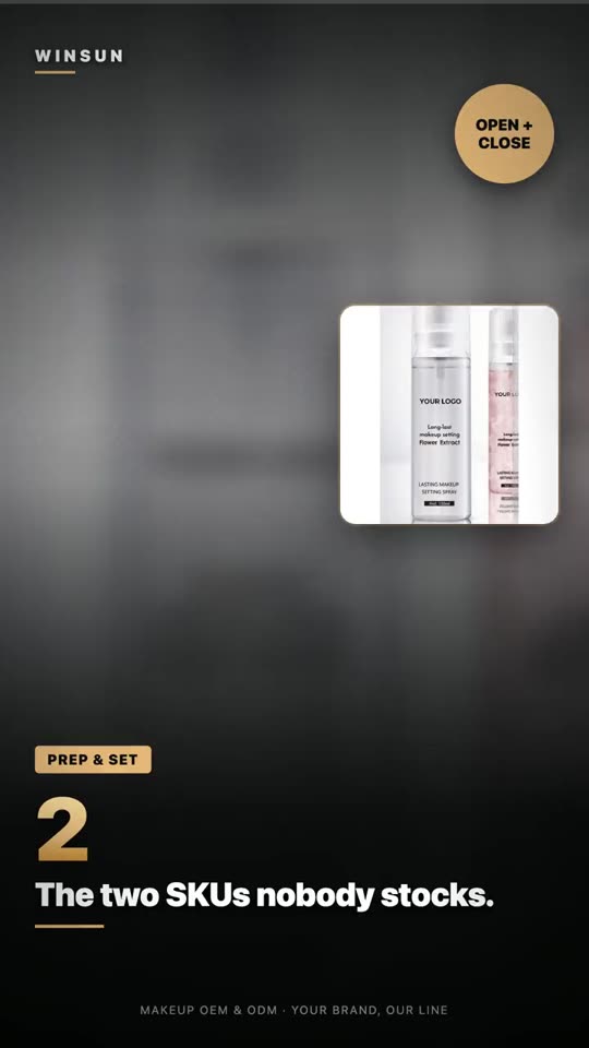 Primer & Setting Spray — WinSUN Colour Cosmetics video