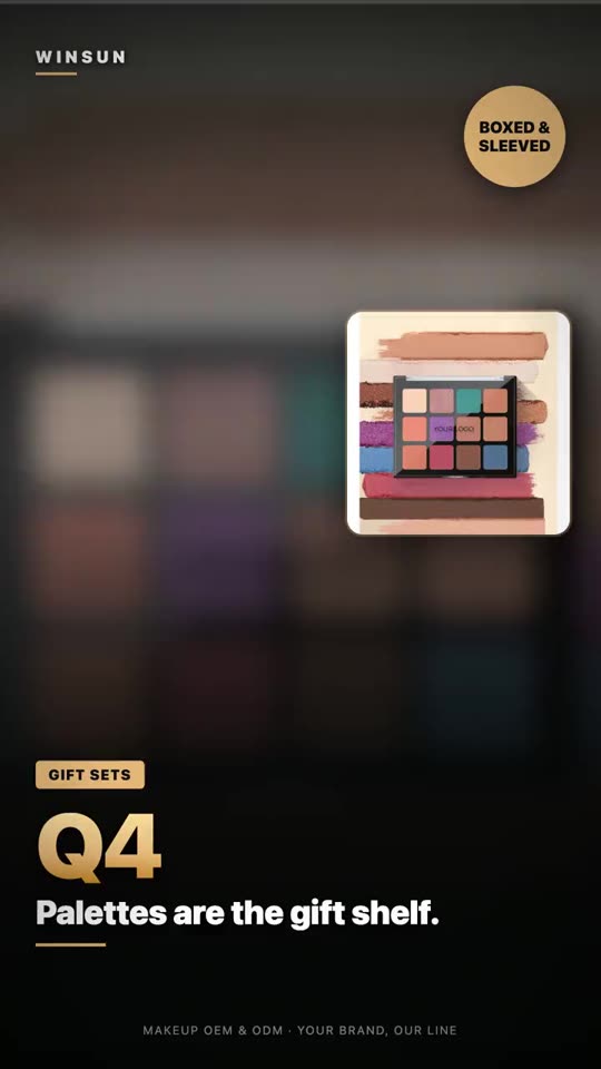 Palettes & Gift Sets — WinSUN Colour Cosmetics video